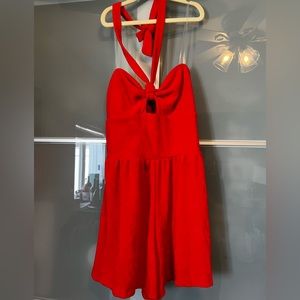 NWT Wild fable red Terrycloth romper size XS